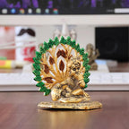 KridayKraft Elegant Matki Krishna Murti – Divine Matki Krishna Idol for Home & Office Décor, Intricately Designed Pooja Statue & Spiritual Showpiece for Living Room, Bedroom, Temple (Golden)
