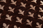 DECOMIZER Jacquard Geomteric Cushion Covers 16 Inch X 16 Inch Set Of 3 Ethnic Motifs 240 TC Cushion Covers,Design- Star,Color- Coffee