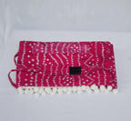 Switchon Pure Cotton Innovative scarf Hijab for Women with closer 3 inch Hook and Loop Tape for size adjustment for 12 yrs and above (Rani_Pink)