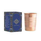 INDIAN ART VILLA Luxury Copper Glass Tumbler, Drinkware, 275 ML, Pack of 1