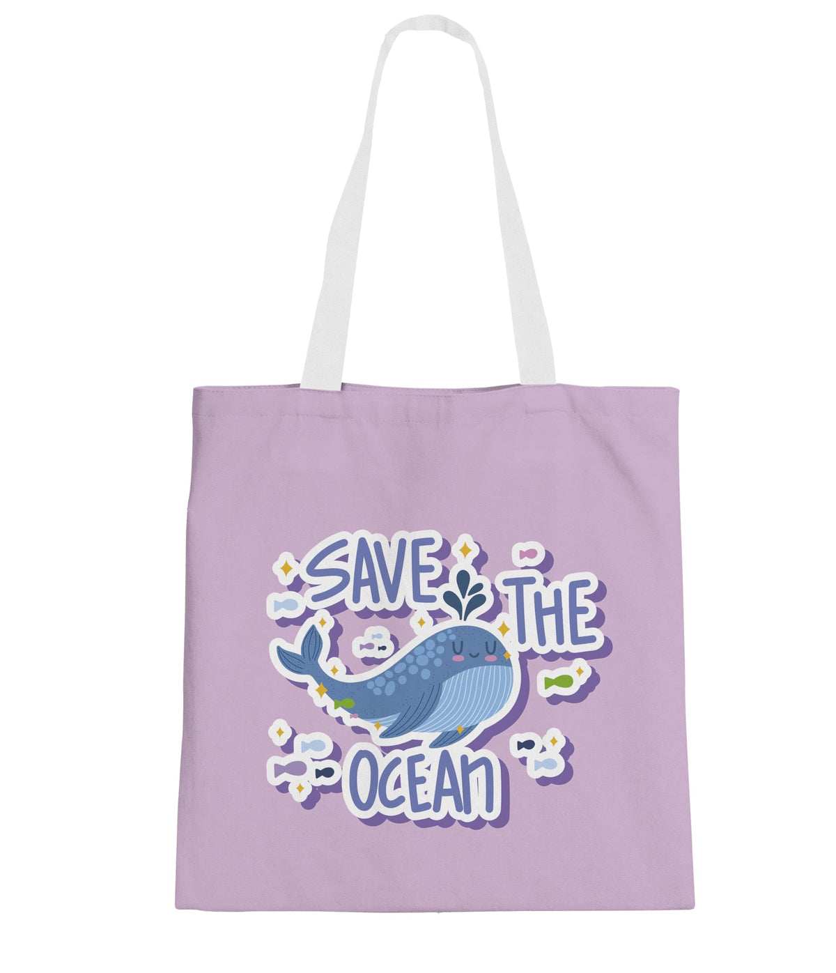 The Purple Tree Beach Dreams Tote Bags With Ocean Theme For Women - 1 Pc, Woman Tote Bag, Eco Friendly Tote Bag, Underwater Wonder Tote Bag, Gifts For Women, Eco-Friendly Tote, Purple