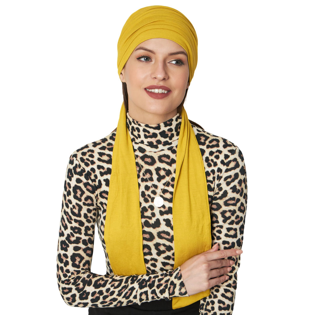 The Headscarves Women's Bamboo Viscose Prana Scarf (HS131_Antique Moss)