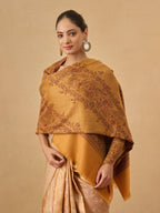 Pashmoda Women Kohsar Kashmiri Jamawar Woven Design Shawl (Size: 40x80in, 101x203cm) SECS53