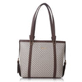 Lookout Fashion Luxe Tote Handbag (fit 15.6 inch laptop) (Beige)