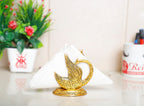 Prince Home Decor & Gifts Oxidize Metal Decorative Golden Swan Duck Shape Napkin, Tissue Paper Holder for Dining Table 2 pcs Set,Animal Showpiece Figurines Metal Statue & Gifts Article...