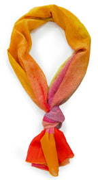ONE ECHELON Georgette Women's Lightweight Long Scarf (Sunrise)
