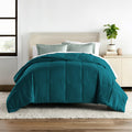 ALISHIBA CASA Hotel Collection 150 GSM All Season Comforter Single Bed AC Blanket/Quilt/Rajai Soft & Breathable Microfiber Lightweight (60 X 90 Inches) - Single Bed Comforter - Teal Color Kafalo