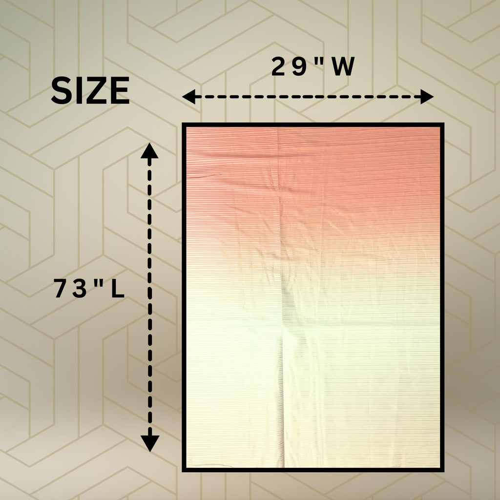 FAHABO Scarf Woman Premium Self-Woven Jersey Scarves | Hijab Scarf | Headscarf | Neck Scarf | Stoles | Wraps (Shades of Peach)