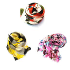 bratkrok WOMEN'S TRENDY FLORAL PRINTED RAYON SCARVES/STOLES MULTICOLOUR (PACK OF 3)