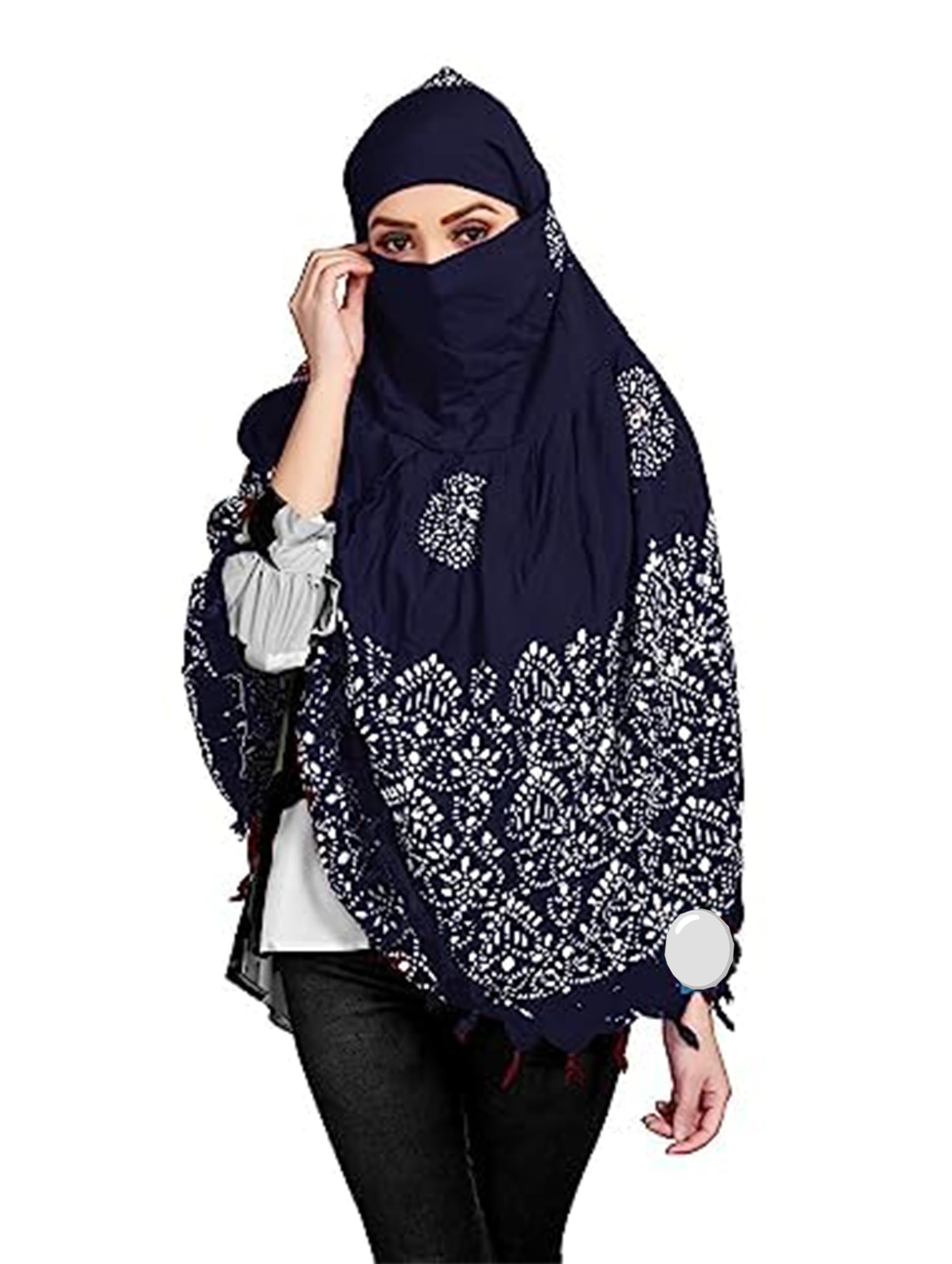 VASTTRAM Women's Pure Cotton Long Scarves Scarf Cum Mask usable for Driver Anti Pollution Full Face Cover With UV Sun Rays Protection