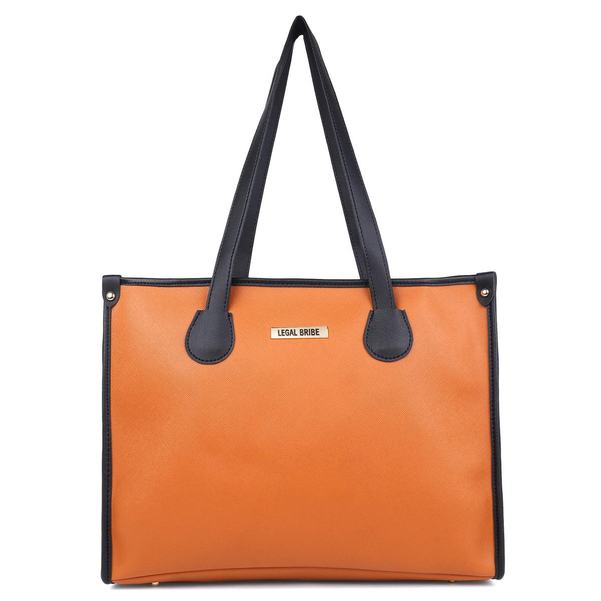 LEGAL BRIBE Textured Tote bag (Tan)