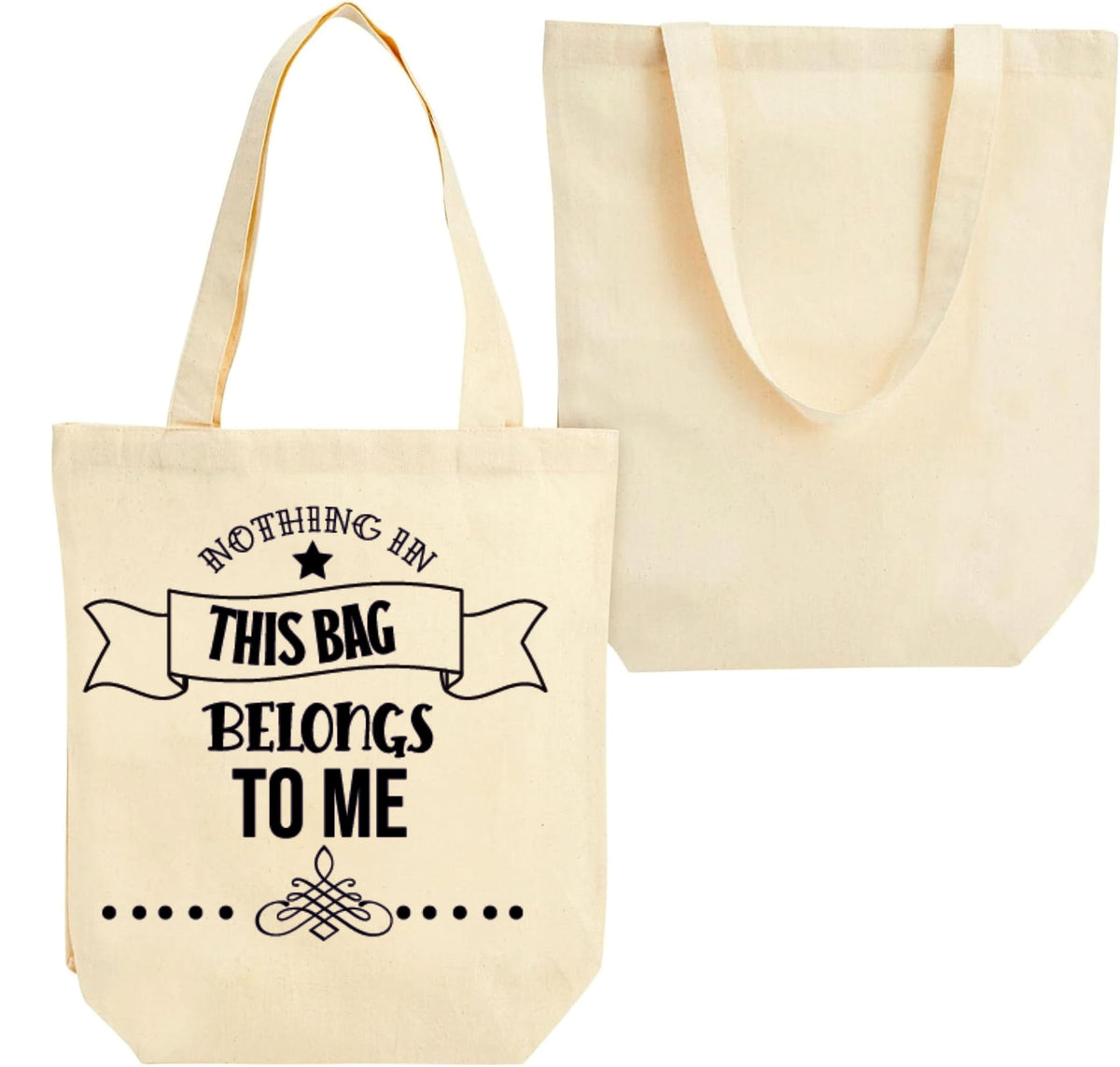 SARITE Canvas Tote Bag, Lightweight Reusable Grocery Shopping Cloth Bags Economical Cotton Tote Bag, Washable Bag, Wear and Tear Resistant Canvas