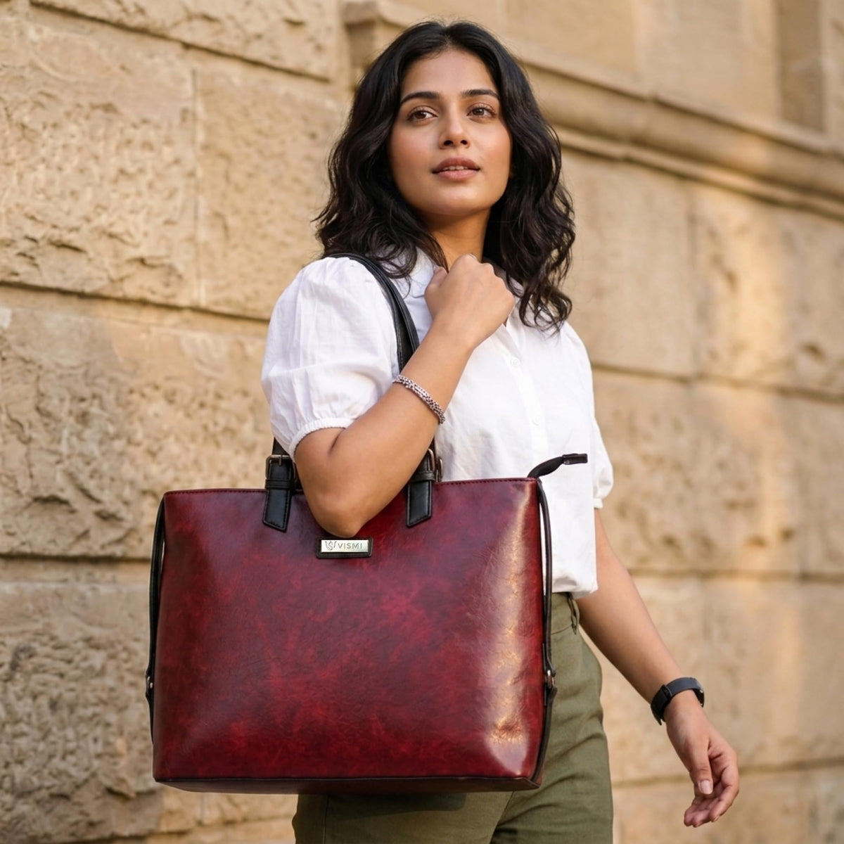 VISMIINTREND Tote Bags For Women Office Use | Rakhi Gift for Sister