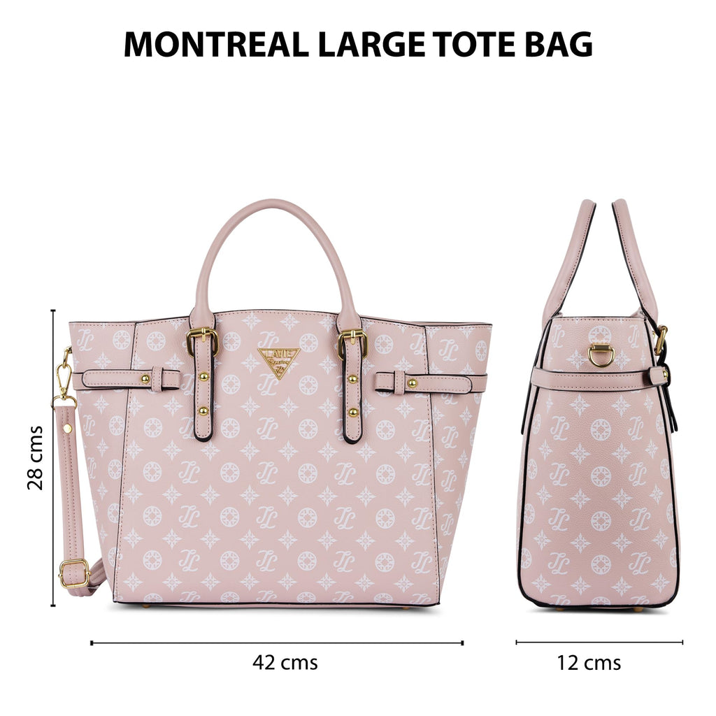 Lavie Signature Women's LS Montreal Tote Bag for Women | Tote Handbag for Work | Ladies purse | Stylish Shoulder Bag | Gift for Women