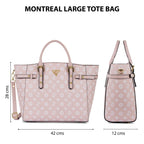 Lavie Signature Women's LS Montreal Tote Bag for Women | Tote Handbag for Work | Ladies purse | Stylish Shoulder Bag | Gift for Women