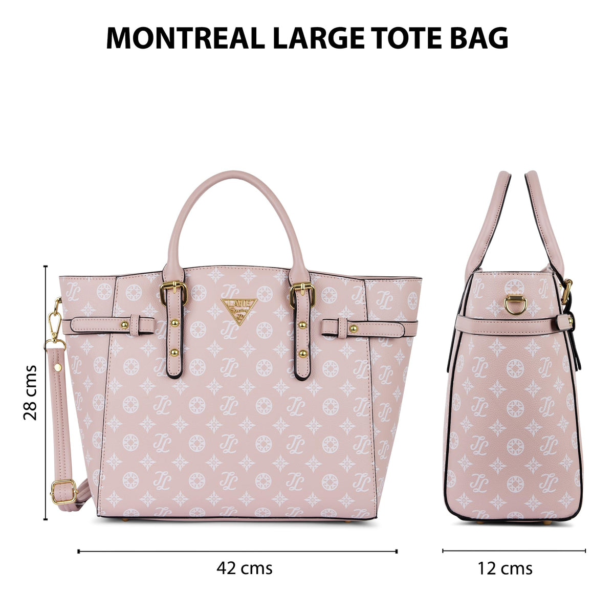 Lavie Signature Women's LS Montreal Tote Bag for Women | Tote Handbag for Work | Ladies purse | Stylish Shoulder Bag | Gift for Women