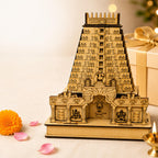 CdrArts Ramanathaswamy Temple Rameshwaram MDF Wood Model 4 INCH
