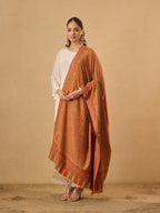 Pashmoda Women Mehak Kaani Wool Blend Kashmiri Shawl (Size: 40x80in, 101x203cm) RSS42