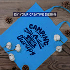 Lify Cotton Canvas Tote Unisex Shopping Bags Shopping Bag for Crafts, Heavy Duty, Washable, Eco-Friendly Canvas Multipurpose Grocery Bag Reusable Grocery Bag - Red 3 Piece, Blue 3 Piece x (Pack of 6)