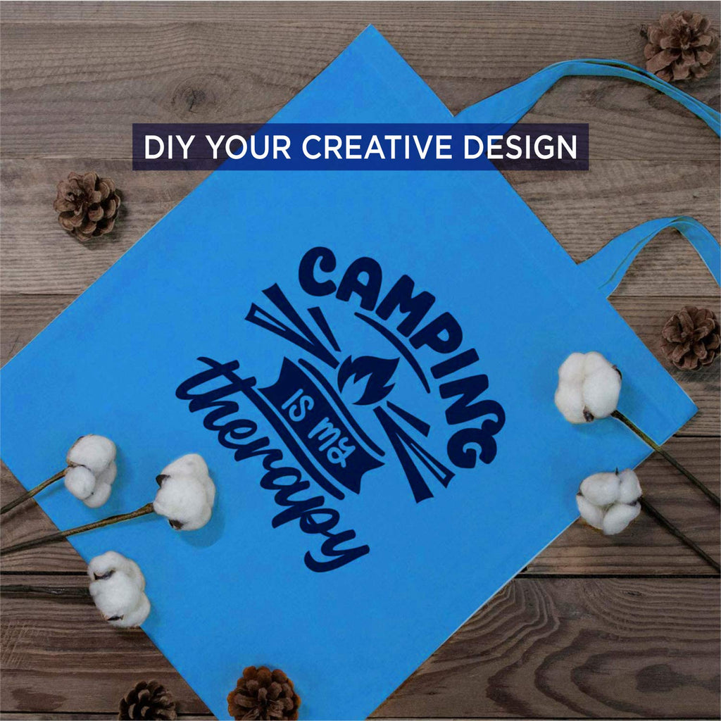 Lify Cotton Canvas Tote Bags Bulk Shopping Bag for Crafts, DIY Reusable Grocery Bag, 14 X 16 Inch – 3 Piece Pack (Black(1Pcs), Red(Pcs) & Blue (1Pcs), 14’’ (35.56 CM) x 16’’ (40.64 CM))