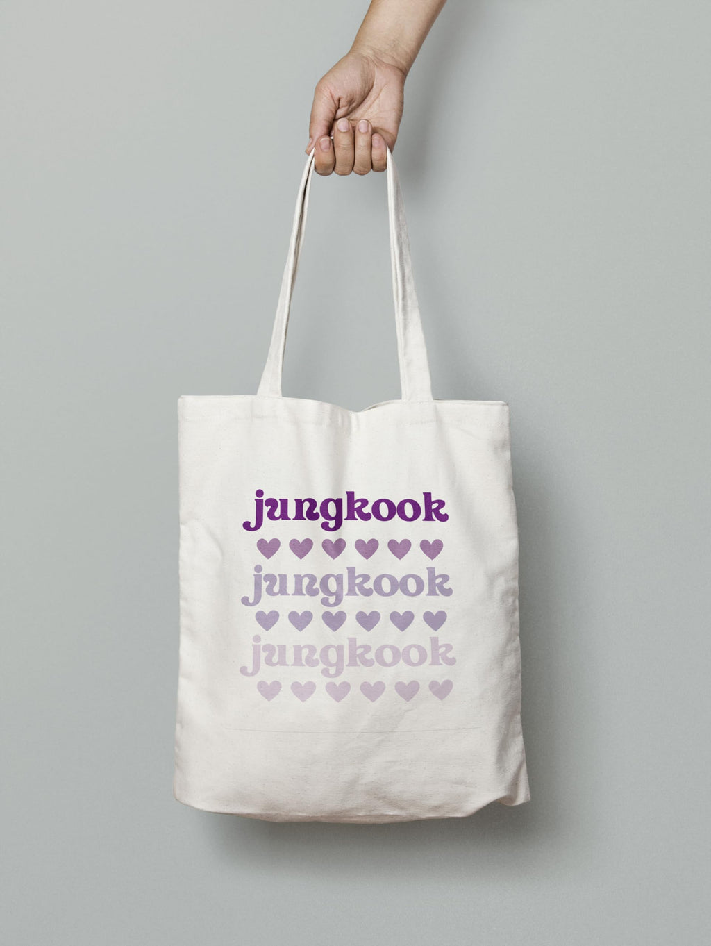 THE UMBRELLA STORE Jungkook BTS Aesthetic Tote Bag for College, Travelling, Shopping, Office, Beach & Daily Use, Ecofriendly & Reusable,