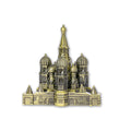 St. Basil’s Cathedral Kremlin Red Square Moscow Replica Showpiece | Antique Finish Russian Architecture Model | Collectible Souvenir & Home Decor Gift