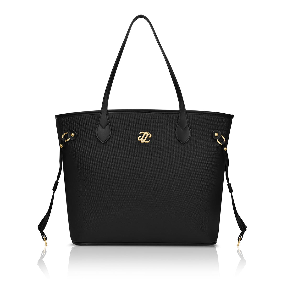 Lavie Signature Women's Canva 15 Inch Laptop Tote Handbag | Tote Bag for Work | Ladies purse | Stylish Shoulder Bag | Gift for Women