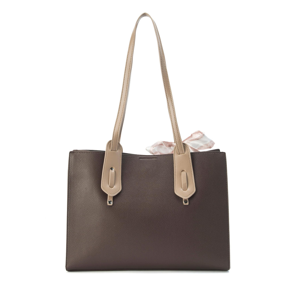 Lino Perros Womens Avril Daily Brown Tote Bag
