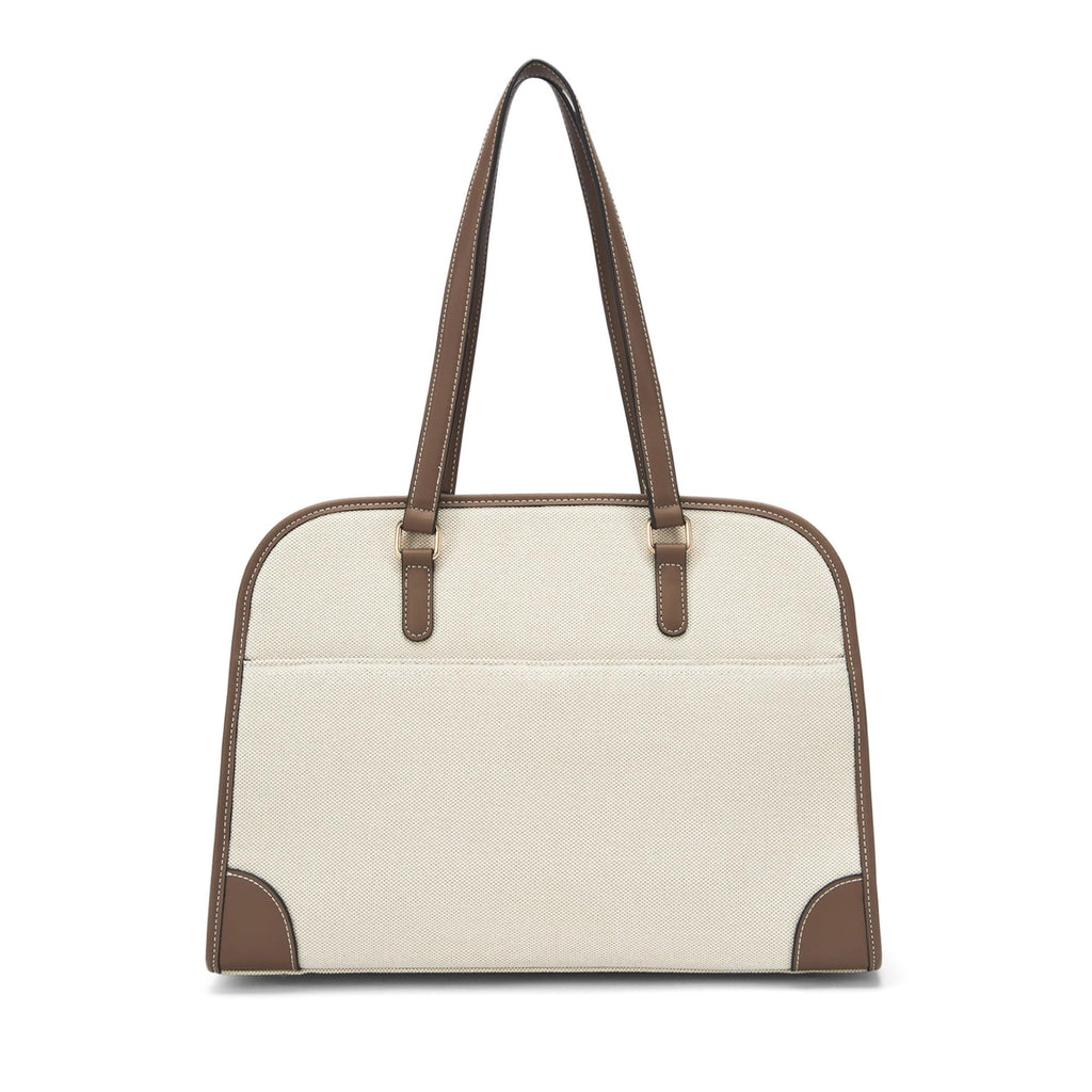 Lino Perros Avril Jenna Off-White Tote Bag