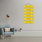 Artvibes Show Kindness Be Thankful Printed Wooden Wall Hanging For Home Decor | Office | Quotes Decor Item | Livng Room | Wall Poster | Inspirational Quotes | Art Print | Unique Gift Items (WH_3238N)