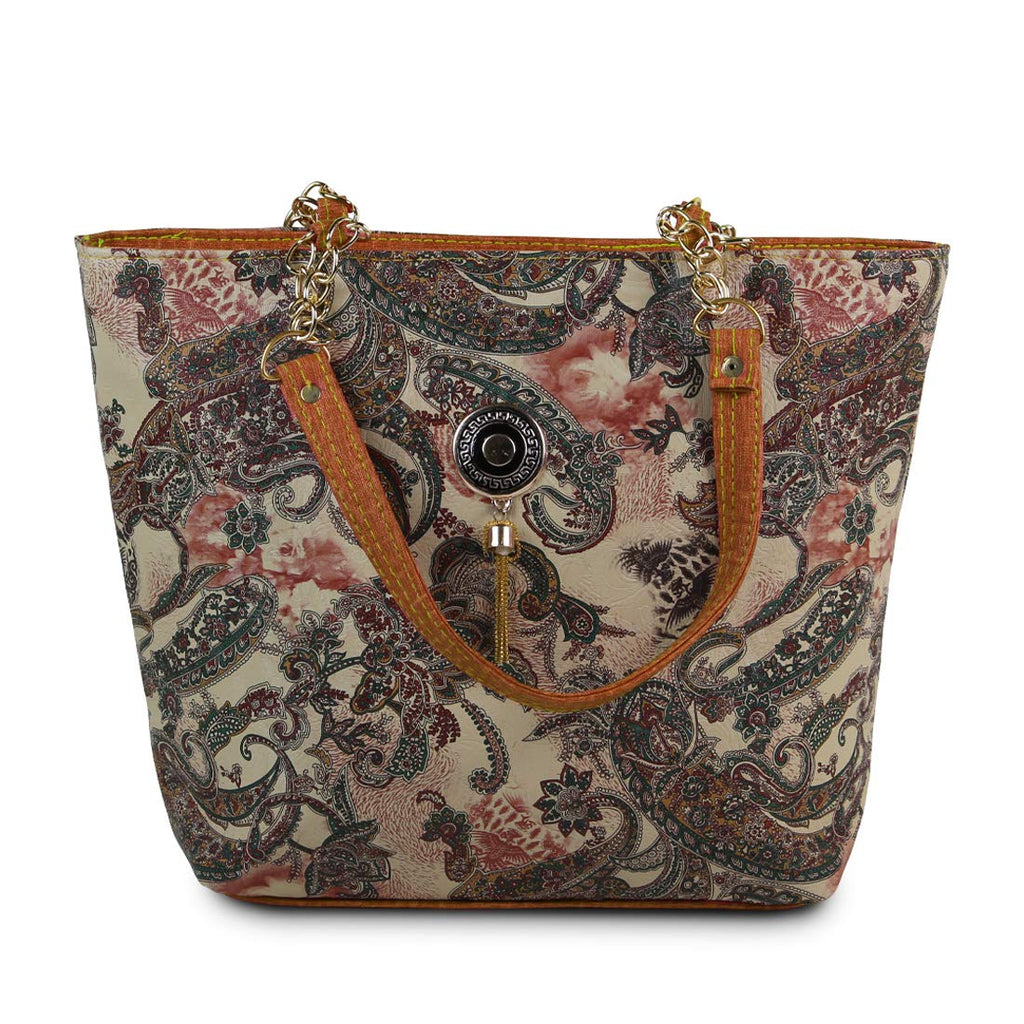 Deefly Star Dust Women's Hobos & Shoulder Bag (Brown Patterned)
