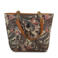 Deefly Star Dust Women's Hobos & Shoulder Bag (Brown Patterned)