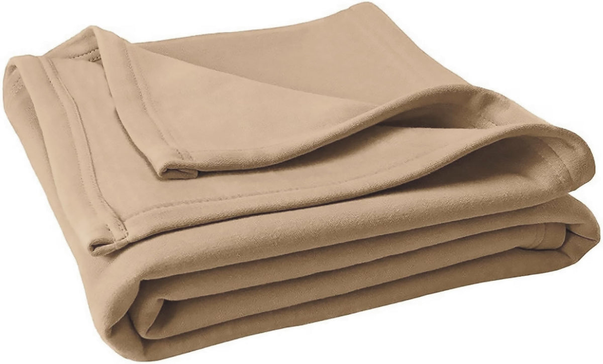 THE HOME TALK Fleece Blanket for Kids & Pets – 42x29 Inch, Pack of 3 | Soft Plush Polar Fleece | Lightweight, All-Season Throw | Small Blanket for Dogs, Cats, Kids (Taupe) Kafalo
