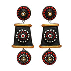 Le bijouxistic Necklace Set for Women and Girls, Terracotta Jewellery Set, Handmade jewelry Necklace earring Set for Daily Use, Occasion (Design 4)