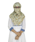 Switchon Rayon Anti Pollution Full face Scarf UV Sun Rays Protection scarf for women - Free Size (Light Green-1)