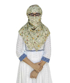 Switchon Rayon Anti Pollution Full face Scarf UV Sun Rays Protection scarf for women - Free Size (Light Green-1)