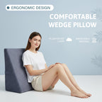 GREELI Premium Memory Foam Neck Pillow for Travel, Compact & Portable Airplane Travel Pillow Combo with Soft Eye Mask and Carry Bag. (Grey)