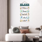 Artvibes Bless This Home Wooden Wall Hangings Decor For Home | Living Room | Quotes Decor Item | Home Quotes Wall Hanging | Modern Decor Items | Wall Poster | Artworks Hangings | Gift(WH_6613N)