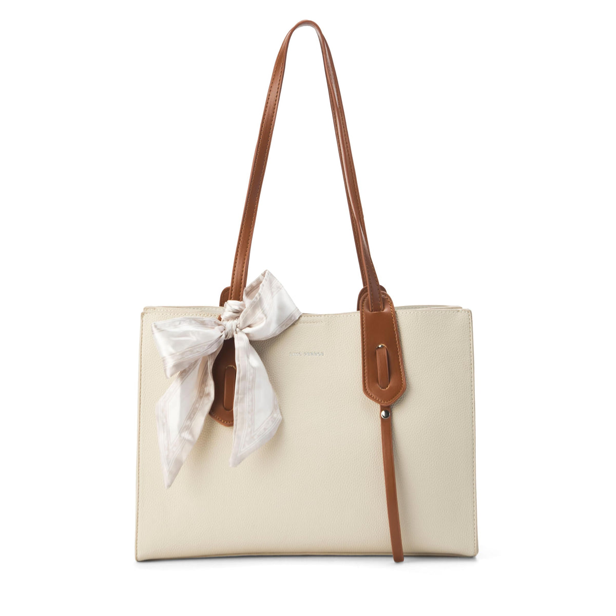 Lino Perros Womens Avril Daily Off-White Tote Bag