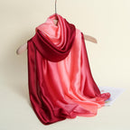 CrossKulture Printed Poly Silken feel Scarf Stole for Women | Stylish, Soft, & Lightweight | Satin Feel Neck, Hair, Head Scarf for Women (Colour_57)