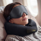 Aksobha Microwavable Eye Mask | Hot & Cold Eye Pack + Lavender Roll-On