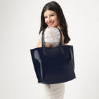 Fastrack Party Tote Bag for Women, Girls and Ladies | Large Tote Bag with Button Closure