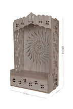 AR ART Divya Pooja Mandir for Home and Office Foldable Wall Mounted Pooja Stand Devghar Mandir (080)