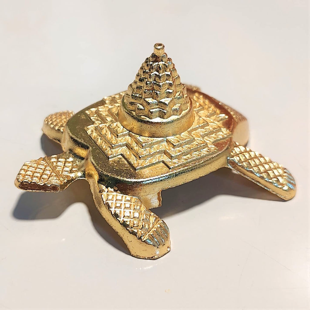 KridayKraft Meru Kachua (Turtle) for Vastu Feng Sui,Kachhua Yantra for Good Luck & Evil Eye Protection,Metal Tortoise Staute Animal Showpiece Figurine & Gifting Items...