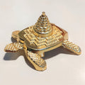 KridayKraft Meru Kachua (Turtle) for Vastu Feng Sui,Kachhua Yantra for Good Luck & Evil Eye Protection,Metal Tortoise Staute Animal Showpiece Figurine & Gifting Items...
