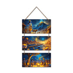 Artvibes Divine Shree Krishna & Flute Wall And Door Hanging for Home | Spiritual Decor Items | Wall Sculpture | Signs & Plaques | Artwork| Stylish Modern Decor Item | Gift Items (WH_9440N)