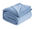 VAS COLLECTIONS® Premium Plush Double Blanket | 300 GSM Lightweight Cozy Soft for Bed, Sofa, Couch, Travel & Camping| 220x230 cm or 86x90 inches | Sky Blue Kafalo