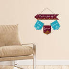 Artvibes Wall Hanging Home Decorative Wall Art for Living room | Bedroom | Gifts | Wall Hanger for Decoration | Modern Decor | Artwork | Wall Sculpture | Signs & PlaquesArt Print (WH_6429NR)