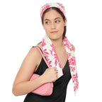 The Headscarves Premium Cotton Printed Headscarf for Women – Soft Chemo Headwear, Stylish Hijab Cap, Breathable Headwrap for Hair Loss, Modest Fashion Scarf & Cancer Turban