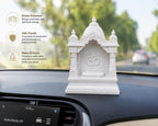 3D Printed Marble Finish Mini Temple for Car, Home and Office